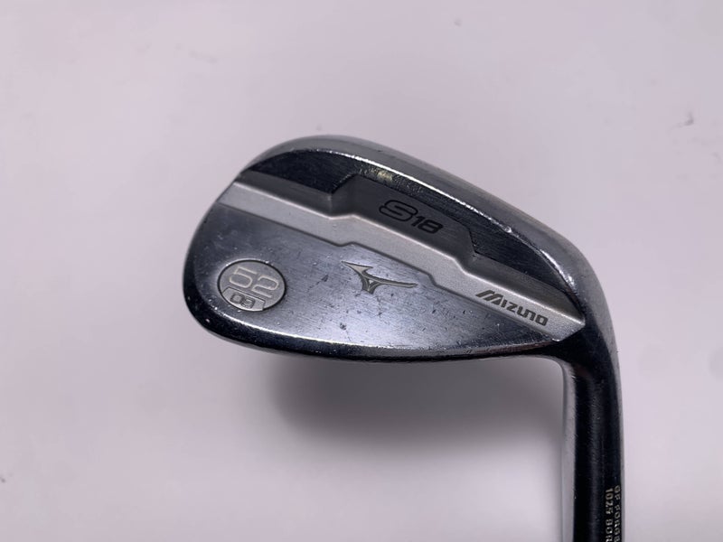 Mizuno S18 White Satin Gap Wedge GW 52* 9 Bounce TT DG Wedge Steel Mens RH