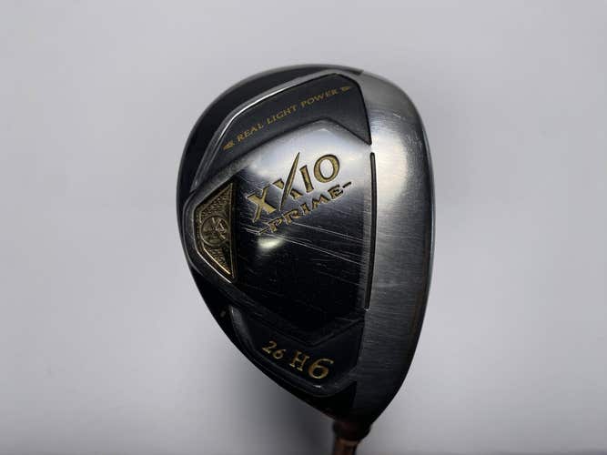 XXIO Prime 10 6 Hybrid 26* Prime SP-1000 Flex 3212 44g Regular Graphite Mens RH