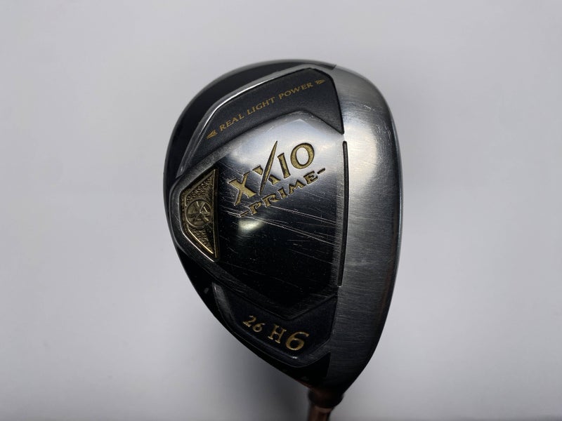 XXIO Prime 10 6 Hybrid 26* Prime SP-1000 Flex 3212 44g Regular Graphite Mens RH