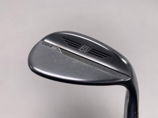 Titleist Vokey SM9 Tour Chrome Lob Wedge LW 58* 12 Bounce D-Grind Wedge Mens RH