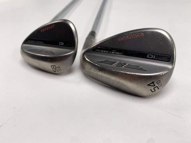 Titleist Vokey SM10 Tour Chrome Wedge Set 54* 12 | 58* 10 TT DG105 R300 Mens RH