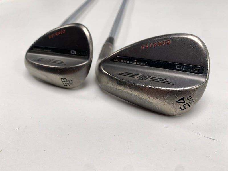 Titleist Vokey SM10 Tour Chrome Wedge Set 54* 12 | 58* 10 TT DG105 R300 Mens RH