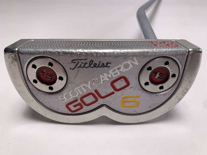 Scotty Cameron Golo 6 2015 Putter 34" Mens RH