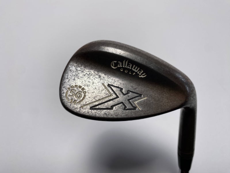 Callaway X Forged Chrome Sand Wedge Raw 56* 14 Bounce Regular Steel Mens RH
