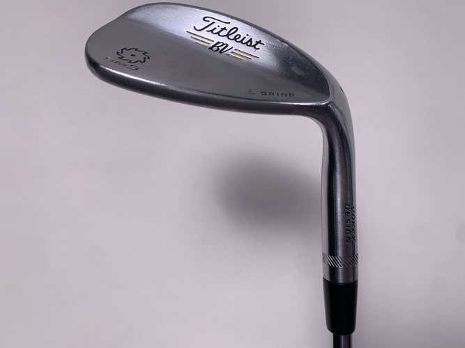 Titleist Vokey SM5 Tour Chrome Lob Wedge LW 58* 4 L-Grind Wedge Steel Mens RH