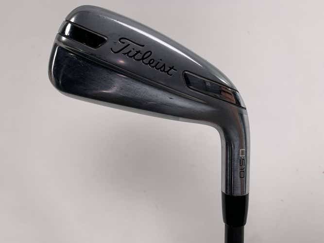 Titleist U 510 Utility 4 Utility Iron 22* HZRDUS Smoke 6.0 Black Stiff RH