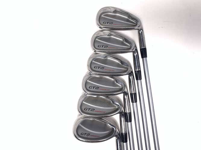 Adams GT 2 Undercut Iron Set 6-PW+SW GT Tight Lies Ladies Graphite Womens RH