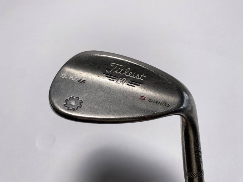Titleist Vokey SM6 Tour Chrome Sand Wedge SW 56* 10 Bounce Wedge Steel Mens RH