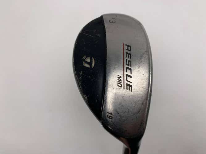 TaylorMade Rescue Mid 3 Hybrid 19* Stiff Graphite Mens RH