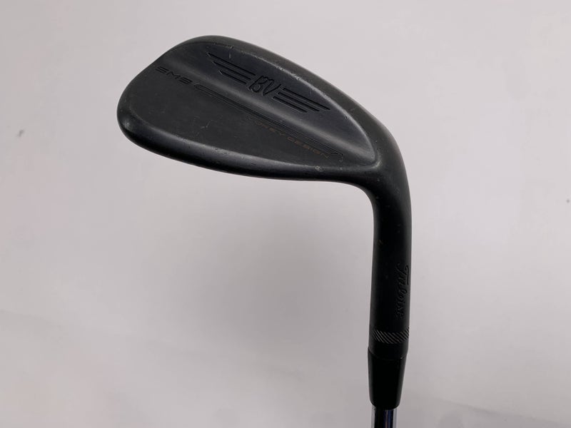 Titleist Vokey SM9 Jet Black Raw Lob Wedge LW 60* 10 Bounce S-Grind Mens RH