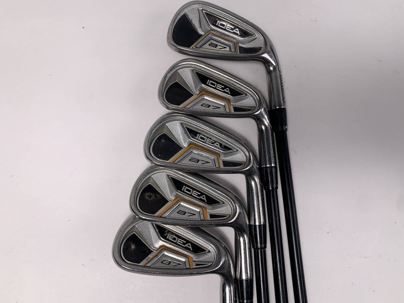 Adams Idea A7 Iron Set 5-PW UST Mamiya ProForce Regular Graphite Mens RH- No 9i