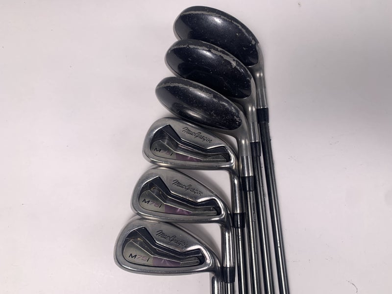 Macgregor M75i Hybrid Iron Set 4-PW M6T Ladies Graphite Womens RH -No 9i