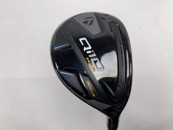 TaylorMade Qi10 MAX 5 Hybrid 27* Fujikura Speeder NX 50g Senior Graphite RH NEW
