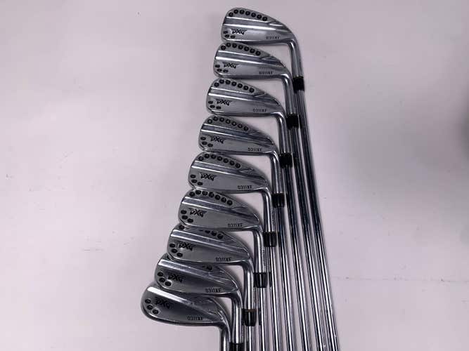 PXG 0311 XF Chrome Iron Set 4-PW+GW+SW NS Pro 950 GH Regular Steel Mens RH