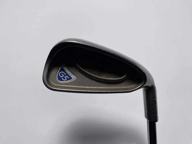 Ping G5 Single 4 Iron Black Dot Regular Steel Mens RH