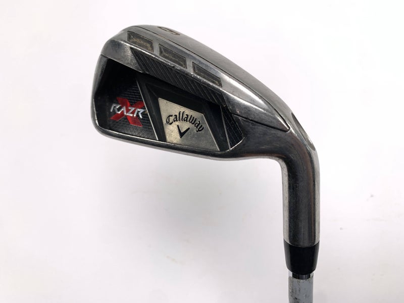 Callaway Razr X Single 6 Iron Regular Steel Mens RH