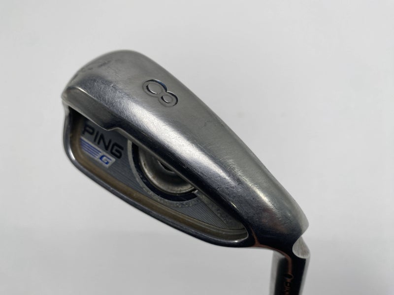 Ping G 2016 Single 8 Iron Black Dot AWT 2.0 Regular Steel Mens RH Midsize Grip