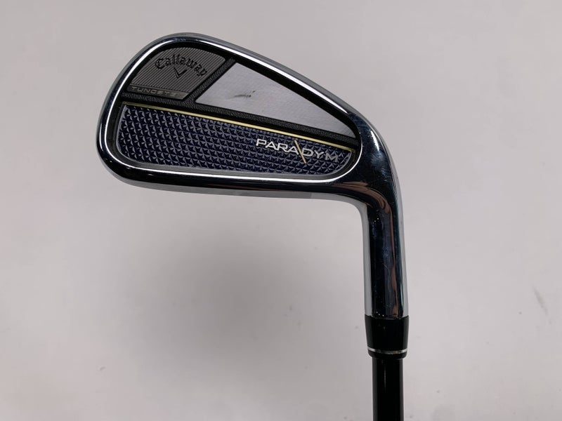 Callaway Paradym Single 6 Iron Fujikura Vista Pro 70g Regular Graphite Mens RH