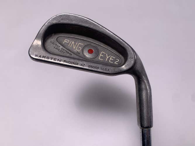 Ping Eye 2 Single 3 Iron Red Dot 1* Flat Karsten ZZ-Lite Regular Steel Mens RH
