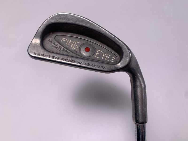 Ping Eye 2 Single 3 Iron Red Dot 1* Flat Karsten ZZ-Lite Regular Steel Mens RH