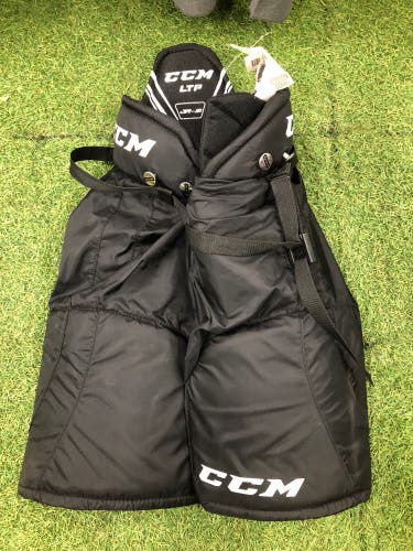 Black Junior Medium CCM LTP Hockey Pants (Used)