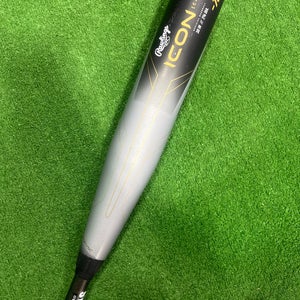 2023 Rawlings Icon Composite Bat USABat Certified (-10) Composite 20 oz 30" (Used)