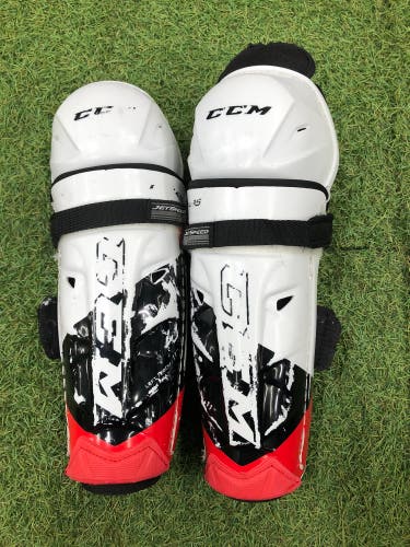 Junior CCM Jetspeed FT485 Shin Pads 11" (Used)