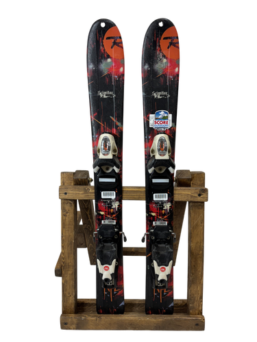 80cm Rossignol Scimitar Jr Skis W/ Rossignol comp Kid Bindings
