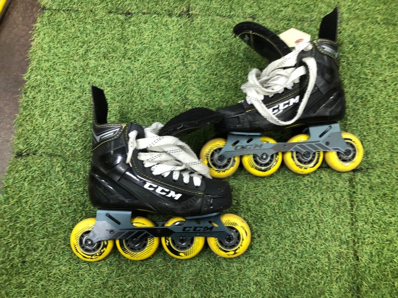 Junior CCM Super Tacks 9350 Inline Skates Regular Width Size 2.0 (Used)