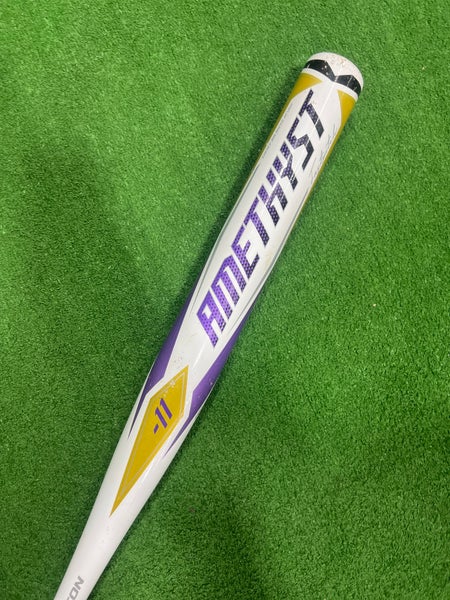 2022 Easton Amethyst Alloy Bat (-11) Alloy 22 oz 33" (Used)