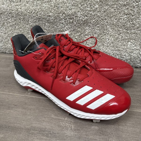 Red Men's Adult Adidas Low Top Icon Metal (New) Size 17