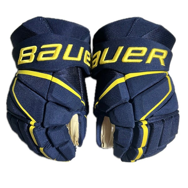 Bauer Vapor Hyperlite Gloves 14" Pro Stock Navy (New)