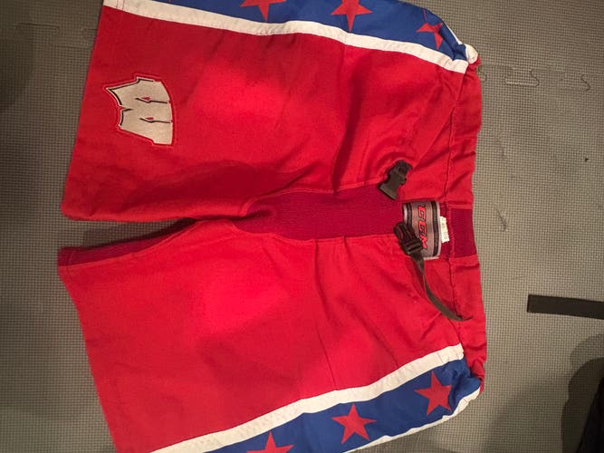 Red Small CCM Pant Shell (Used)