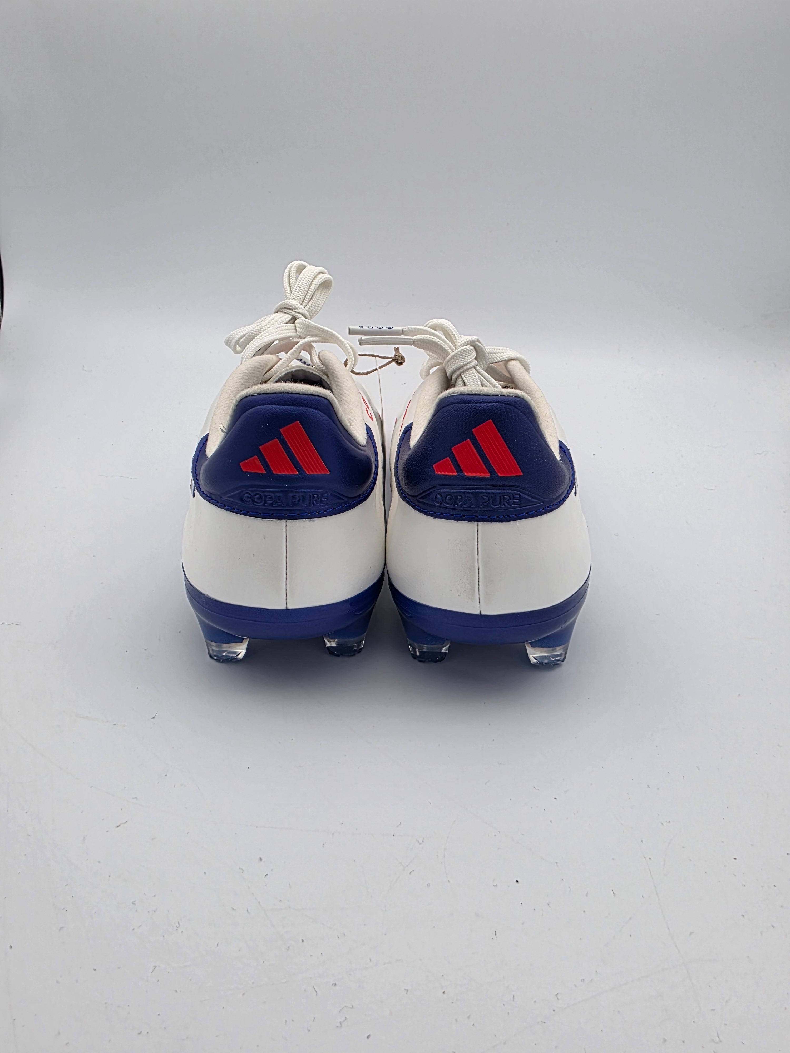 Adidas Copa Pure 2 Elite FG Soccer Cleats Mens Size 11.5 Cloud White Blue IG6402 Adidas Copa Pure 2 Elite Firm Ground Cleats main image 4