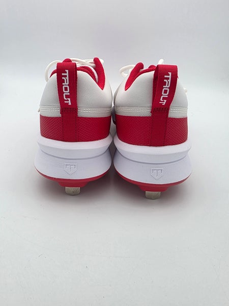 Nike Force Zoom Trout 9 Baseball Cleats Men\'s Size 9 White Team Red FB2907-104 Nike Force Zoom Trout 9 Pro  main image 4