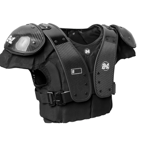 Large Adult 2in1 Carbon Shoulder Pads Shoulder Pads (New)