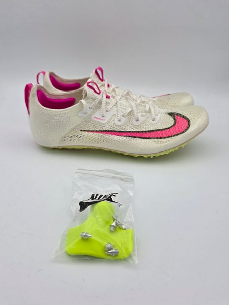 Nike Zoom Superfly Elite 2 'Sail Fierce Pink' Track Shoes Men's Size 10