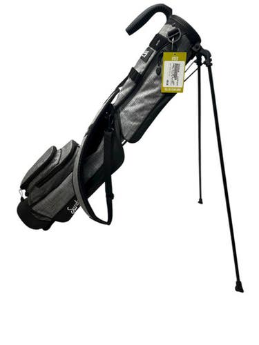 Used SUNDAY GOLF BAG BLK/GREY Mens Stand Bag Black And Grey 11835-S000200836