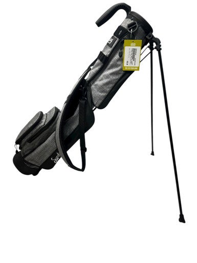 Used SUNDAY GOLF BAG BLK/GREY Mens Stand Bag Black And Grey 11835-S000200836
