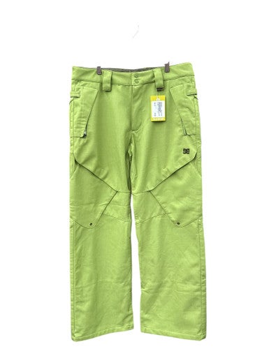 Used DC Shoes Snow Pants M Lime Green LG 11835-S000200871