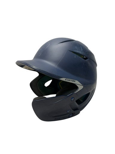 Used Easton PRO MAX W/JAW Batting Helmet No Mask Navy Blue S/M 11835-S000200085