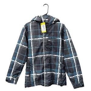 Used Quiksilver Outerwear Heavy Jacket Y Black And Royal Blue XL 11835-S000200879