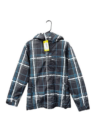 Used Quiksilver Outerwear Heavy Jacket Y Black And Royal Blue XL 11835-S000200879