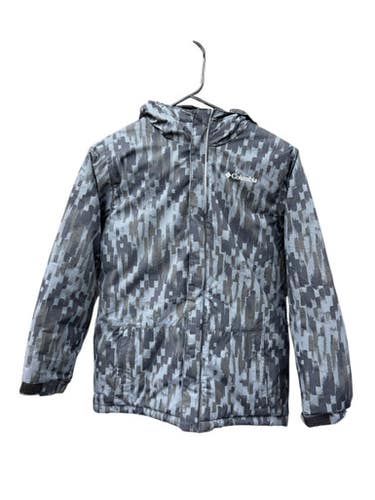 Used Columbia Outerwear Heavy Jacket Y Black And Grey MD 11835-S000200886