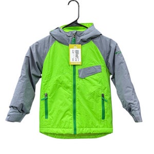 Used Columbia Outerwear Heavy Jacket Y Grey And Lime XXS 11835-S000200888