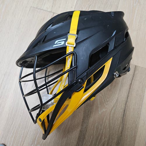 Used Matte Black/Yellow Cascade S Helmet