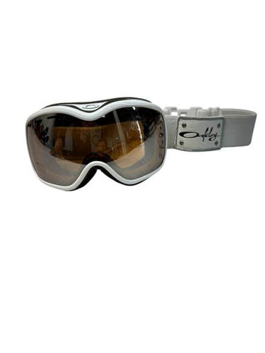 Used Oakley Snow Goggles Youth White 11835-S000200905