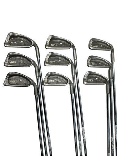 Used Ping 1ST K WHITE DOT Mens Iron Set RH 3I-SW 11835-S000200910