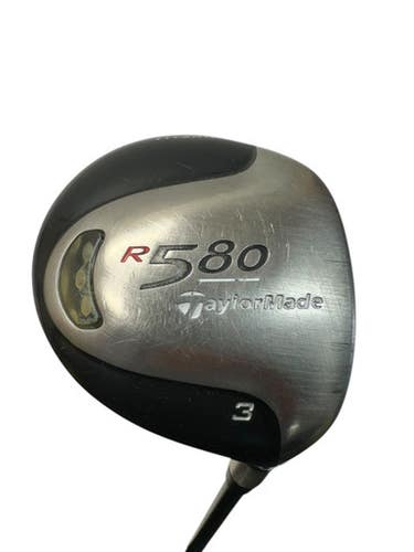 Used Taylormade R580 Mens Fairway Wood RH Black 3 Wood 11835-S000200939