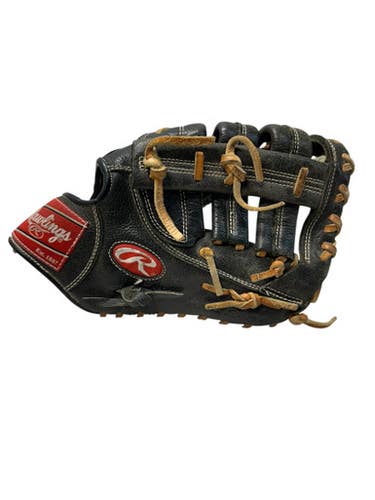 Used Rawlings R115FBR BB/SB First Base RH Throw Black 11 1/2" 11835-S000200946